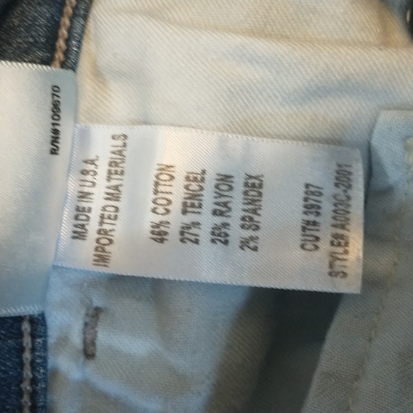 Agolde distressed Sophie high rise skinny jeans bleach splatter - Picture 11 of 11